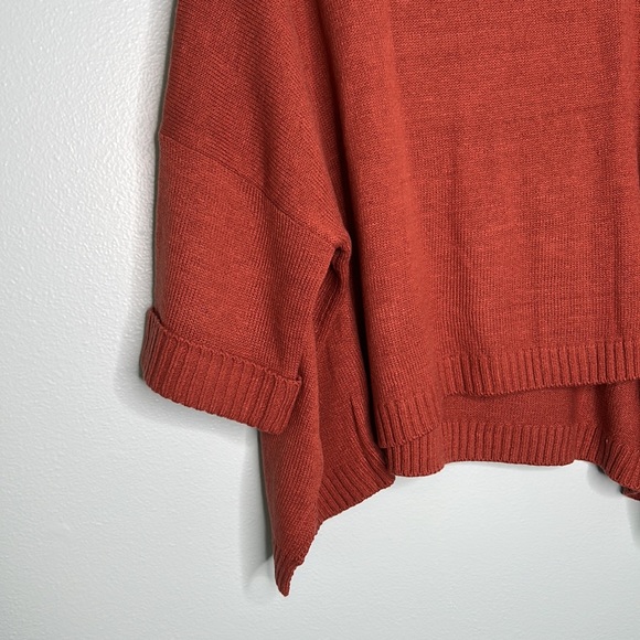 NWT Rust Orange Brown Sweater Women’s Size Large - Picture 4 of 5